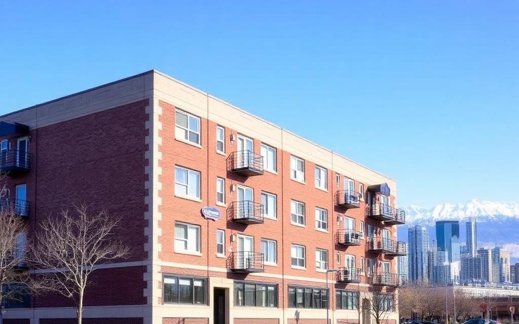 Twenty-unit commercial apartment block in Calgary, Alberta